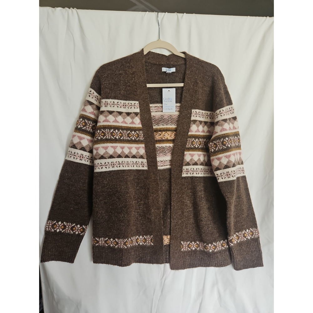 Croft & Barrow Medium Extra Cozy Cardigan NWT
